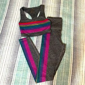 Spiritual Gangster XS sports bra and pants set